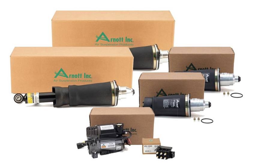 Audi Suspension Strut Assembly Kit - Rear (Generation I) 4Z7616052A - Arnott 4002203KIT